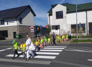 20.09.2023 r. Wycieczka na skrzyżowanie grupy Misie i Wiewiórki.