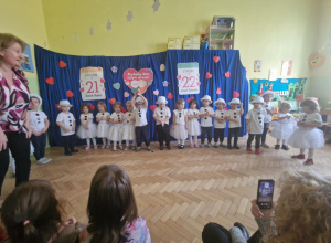 24.01.2025 r. Dzień Babci i Dziadka w grupie Misiów.