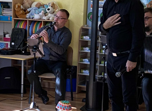 20.10.2025 r. Koncert muzyczny Pana Maćka pt. Muzycznym tropem klarnetu.