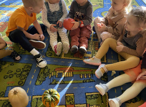 21.10.2025 r. Dzień Dyni w grupie Wiewiórki.