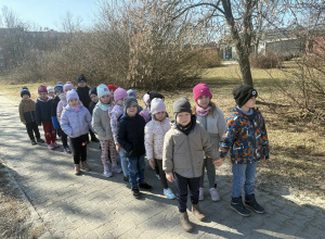 06.03.2026 r. Wyjście grupy Biedronek do Miejskiego Centrum Kultury Tkacz.