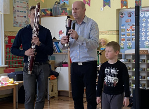 09.03.2026 r. Filharmonia na kółkach pt. Marcowa ballada o fagocie.